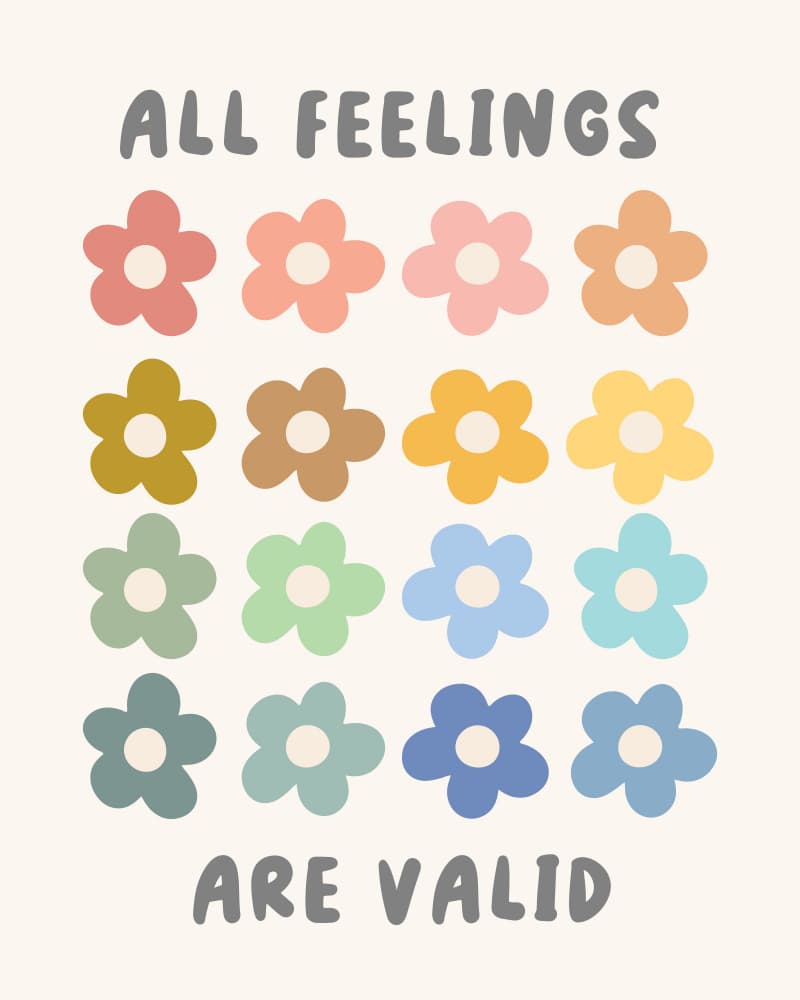 All Feelings Are Valid by KsanaKalpa — canvas wall art