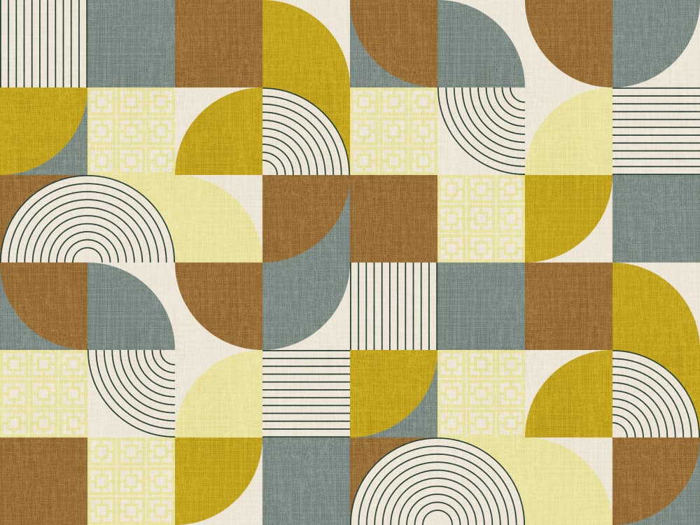 Retro Geometric Pattern