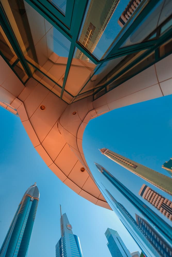 Modern City Towers by Jure Kravanja — canvas wall art