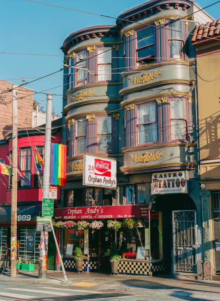 Sunny San Francisco Castro by Bethany Young — canvas wall art