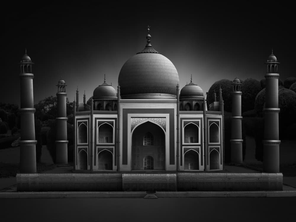 Majestic Taj Mahal by Shuchuan Liu — canvas wall art