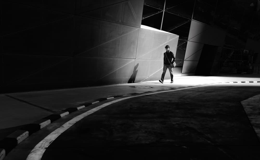Urban Geometry Walk by Ke Liu — canvas wall art