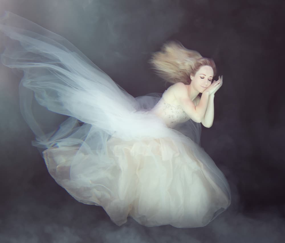 Serene Underwater Dream by Gabriela Slegrova — canvas wall art