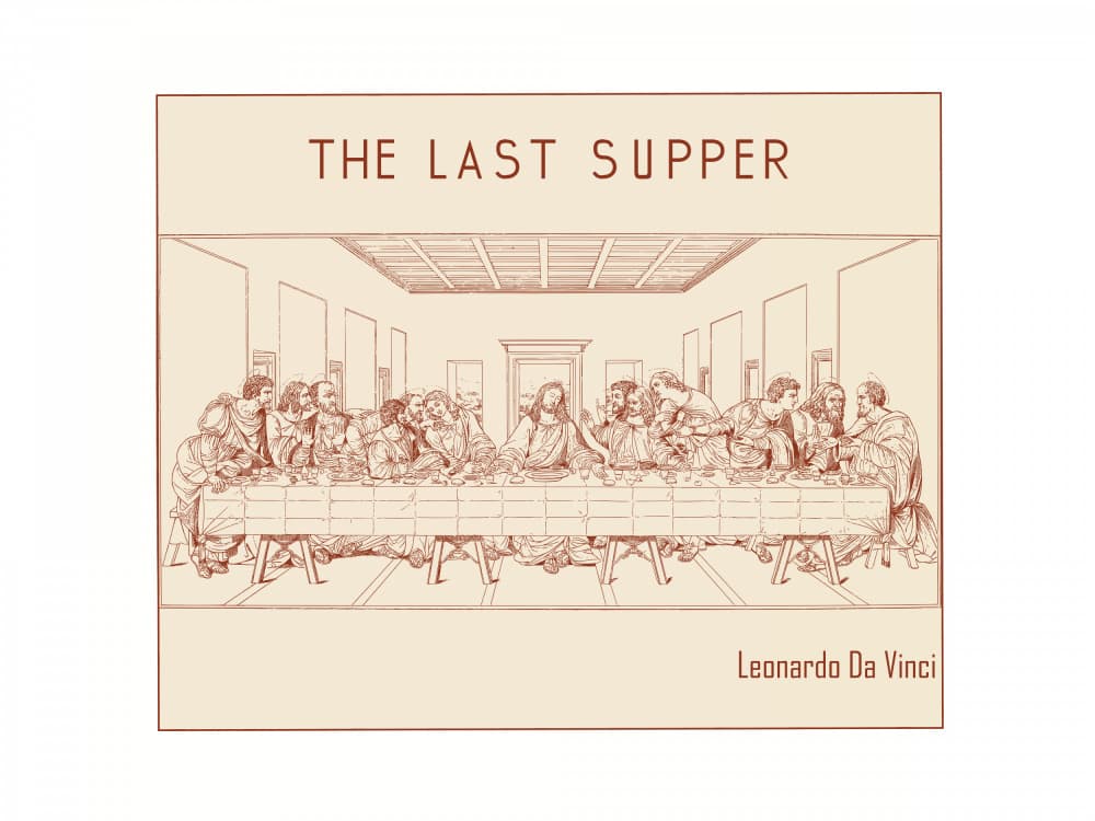 Holy Supper Gathering by Doa Project — canvas wall art