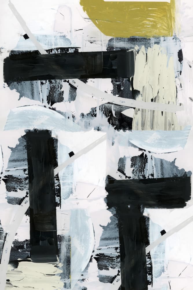 Bold Modern Brushstrokes by cartissi — canvas wall art