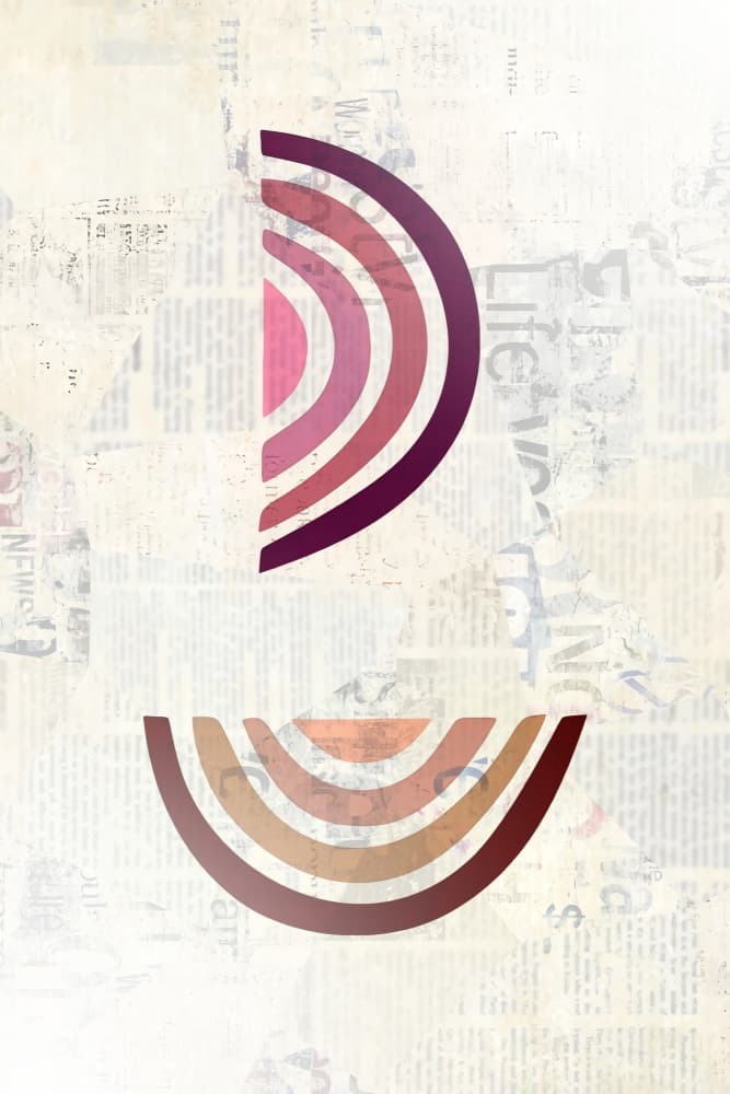 Abstract Geometric Arches by Rafal Kulik — canvas wall art