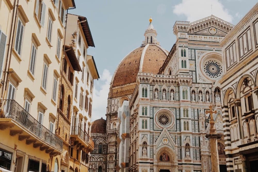 Florence Duomo City View by Del Mundo Imagery — canvas wall art