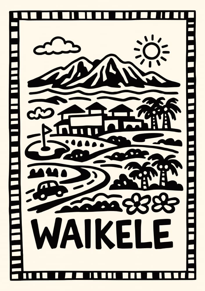Waikele Golf Paradise by Patryk Krygowski — canvas wall art