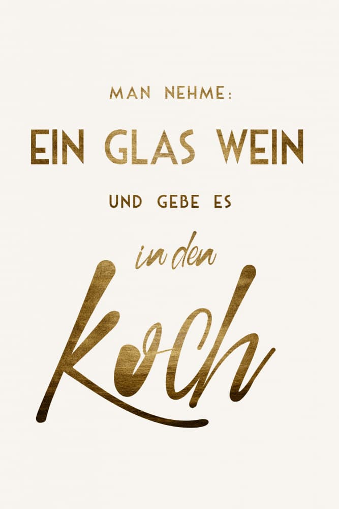 Ein Glas Wein by Kubistika — canvas wall art