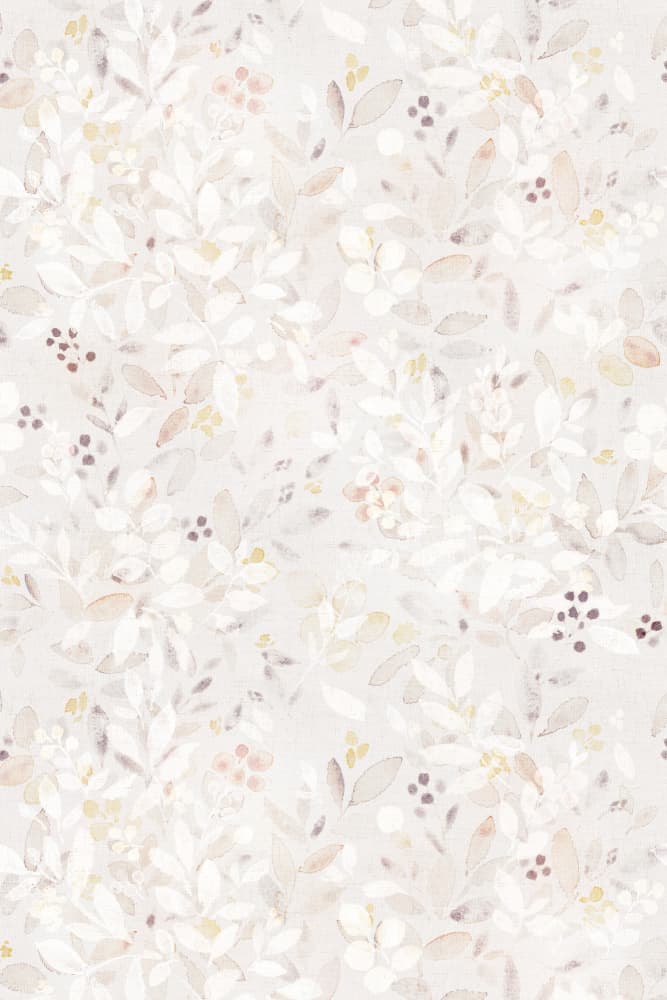 Soft Botanical Pattern by Lovorka Pavic — canvas wall art