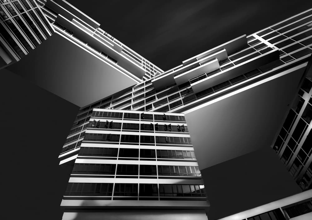 Dynamic Modern Architecture by Ahmed Thabet — canvas wall art