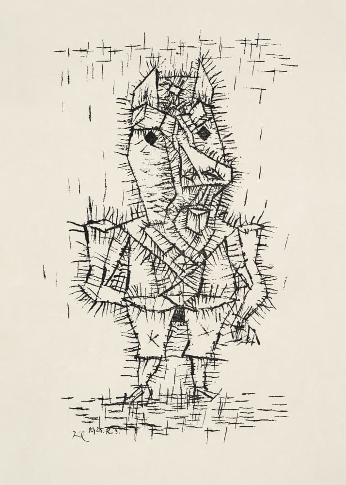  Ass Esel 1925 by Paul Klee — canvas wall art