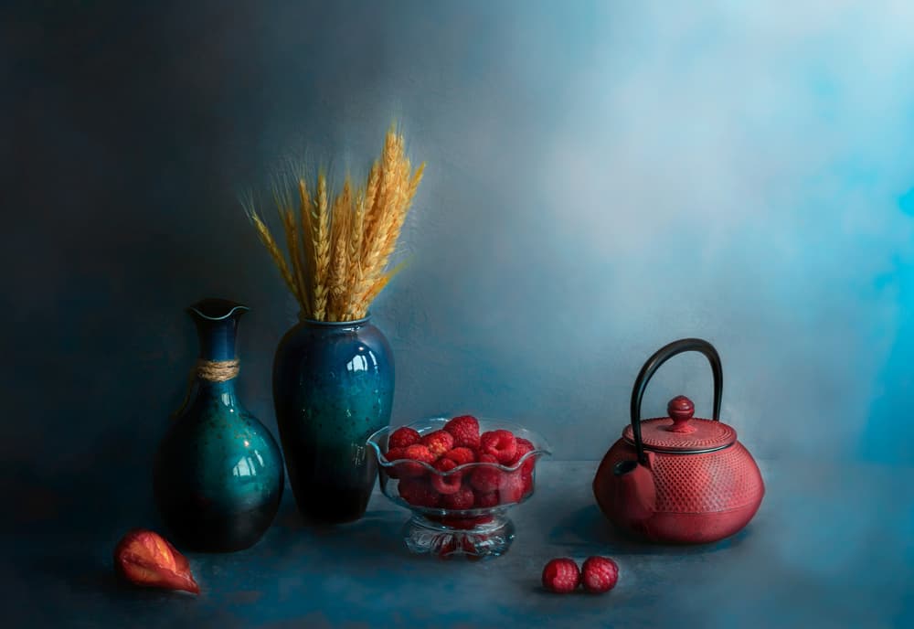 Rustic Berry Still Life by Jie Fischer — canvas wall art