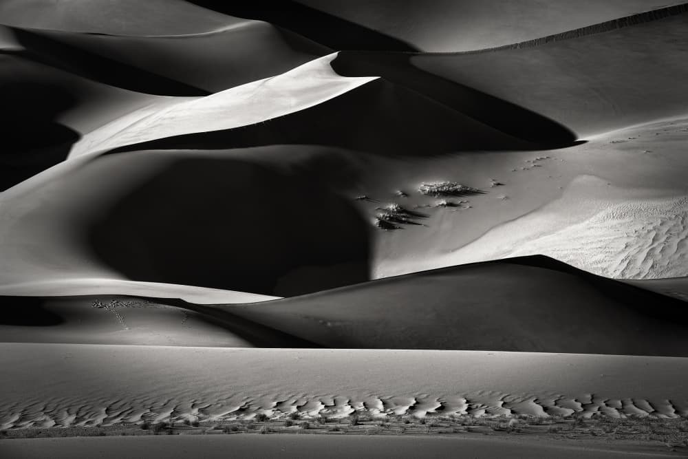 Desert Dune Shadows by Izidor Gasperlin — canvas wall art