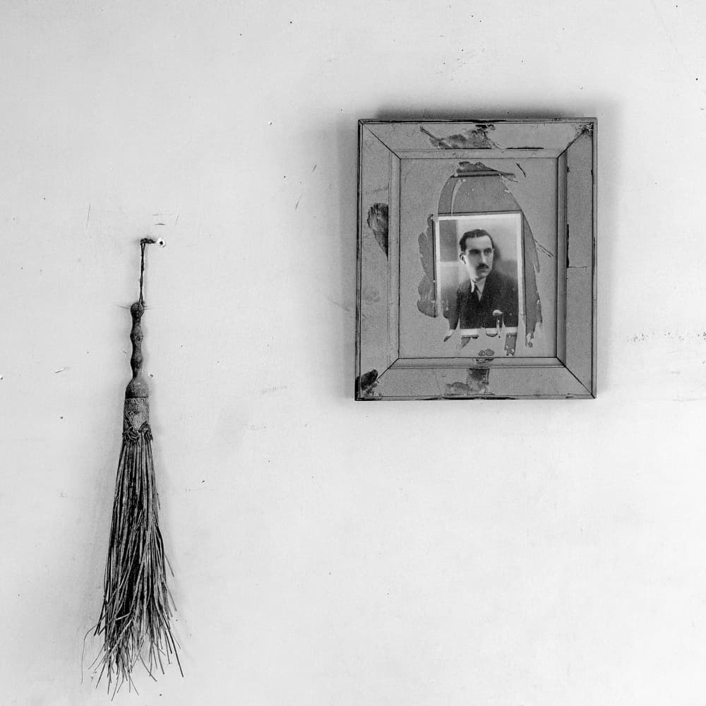 Forgotten Man's Portrait by Saad Salem — canvas wall art