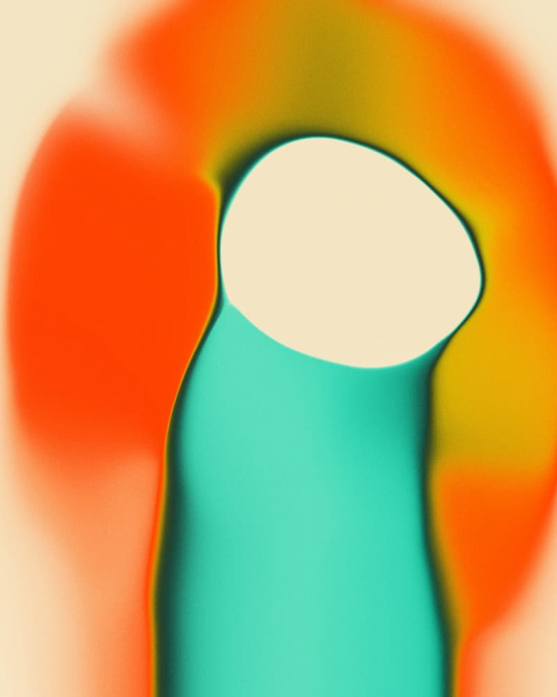 Vibrant Abstract Flow by Jazzberry Blue — canvas wall art