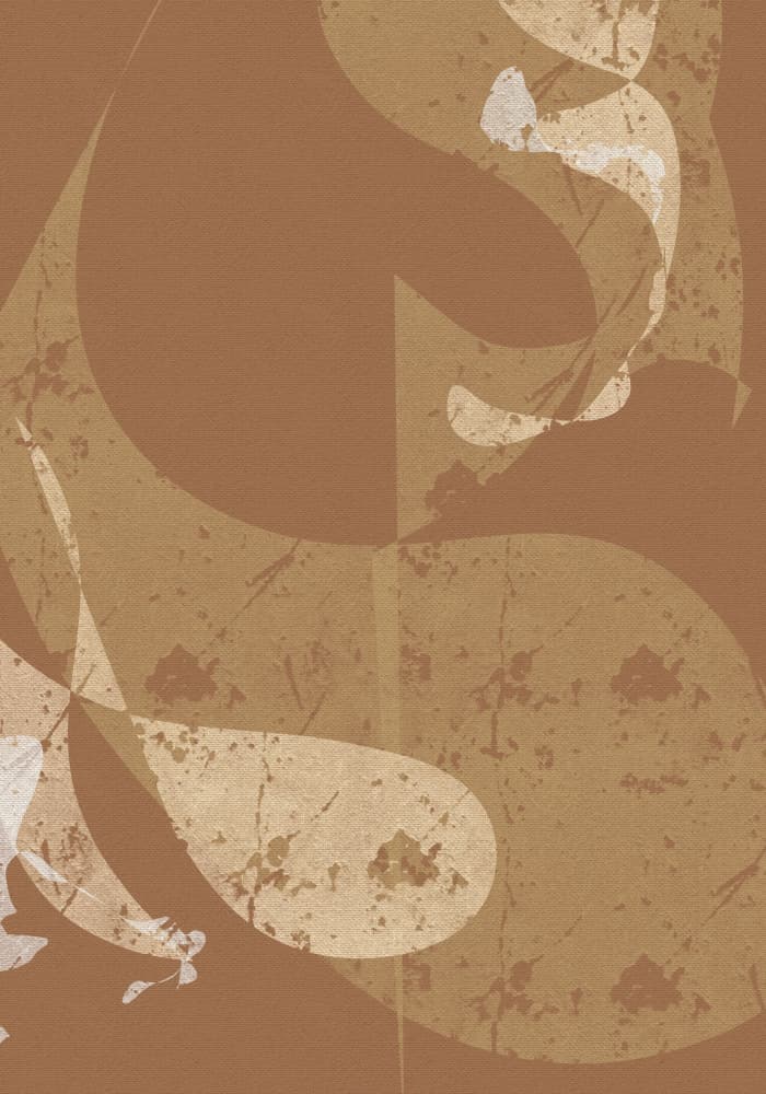 Earthy Organic Flow by Yuli Saputra — canvas wall art