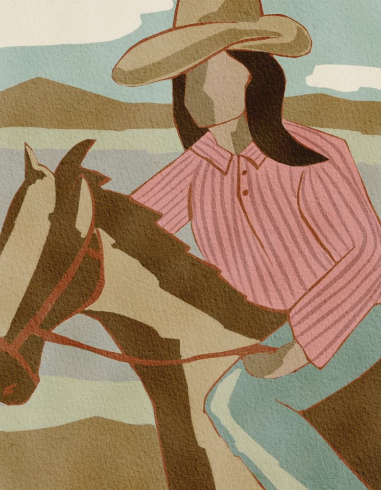 Cowgirl Mountain Ride