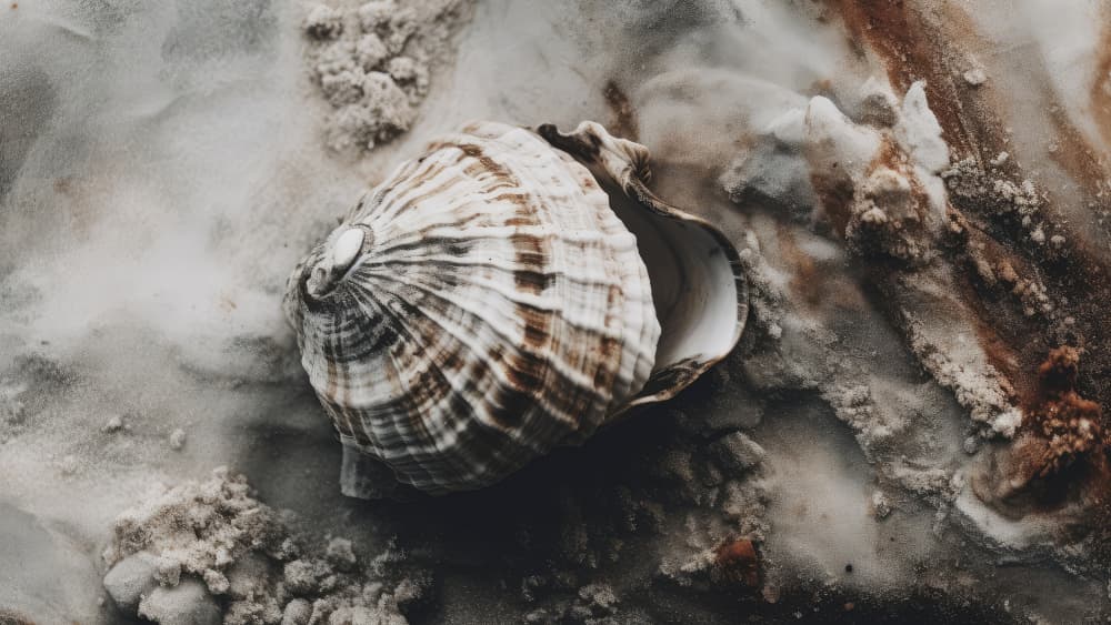 Seashell Serenity by Treechild — canvas wall art