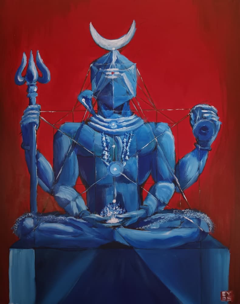 IAME Shiva by Ezekiel Y.D. Schmitt — canvas wall art