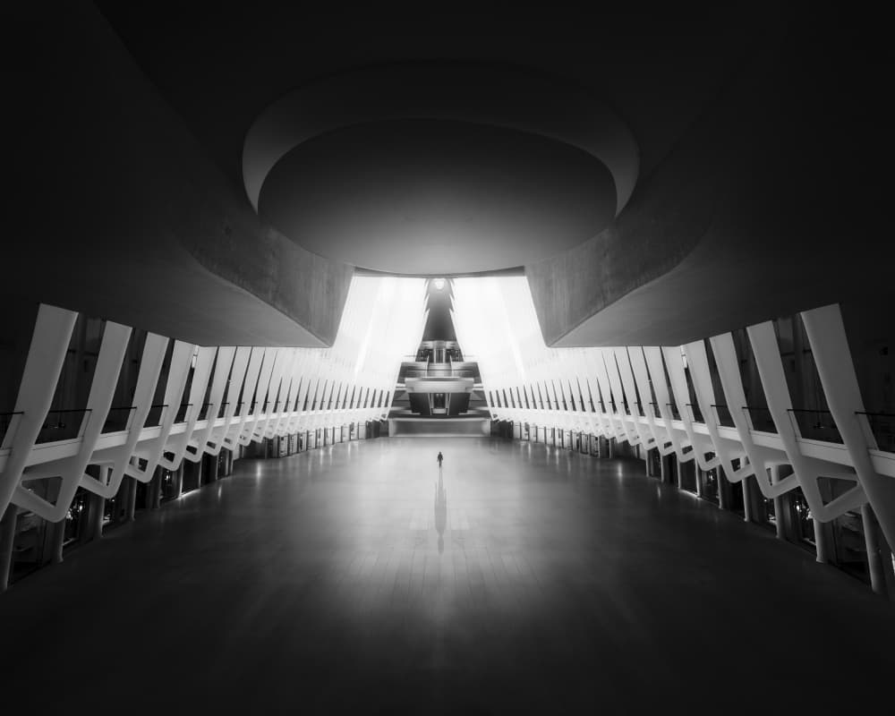 Modern Sacred Space by Dani Otero Sobrino — canvas wall art