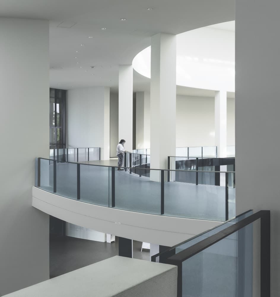 Bright Modern Architecture by Nina Pauli — canvas wall art