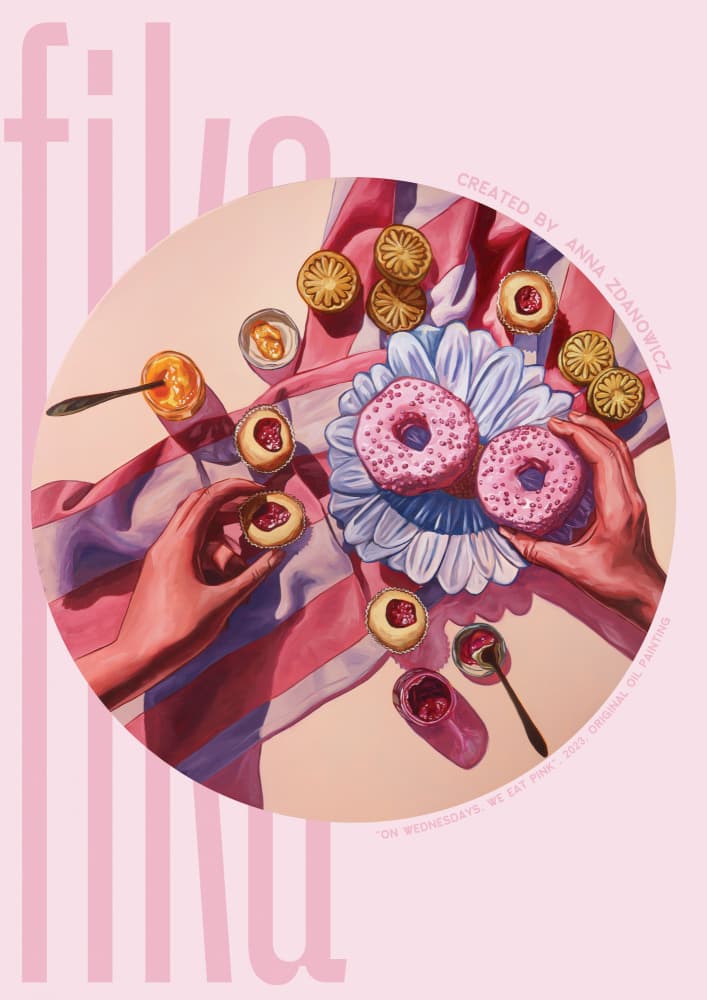 Sweet Pink Treats by Anna Zdanowicz — canvas wall art