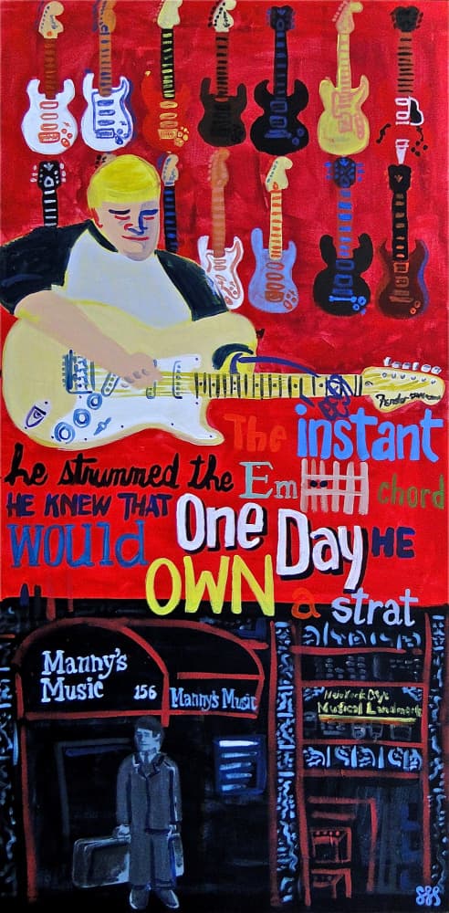 Manny's Music Dream by Steve Spencer — canvas wall art