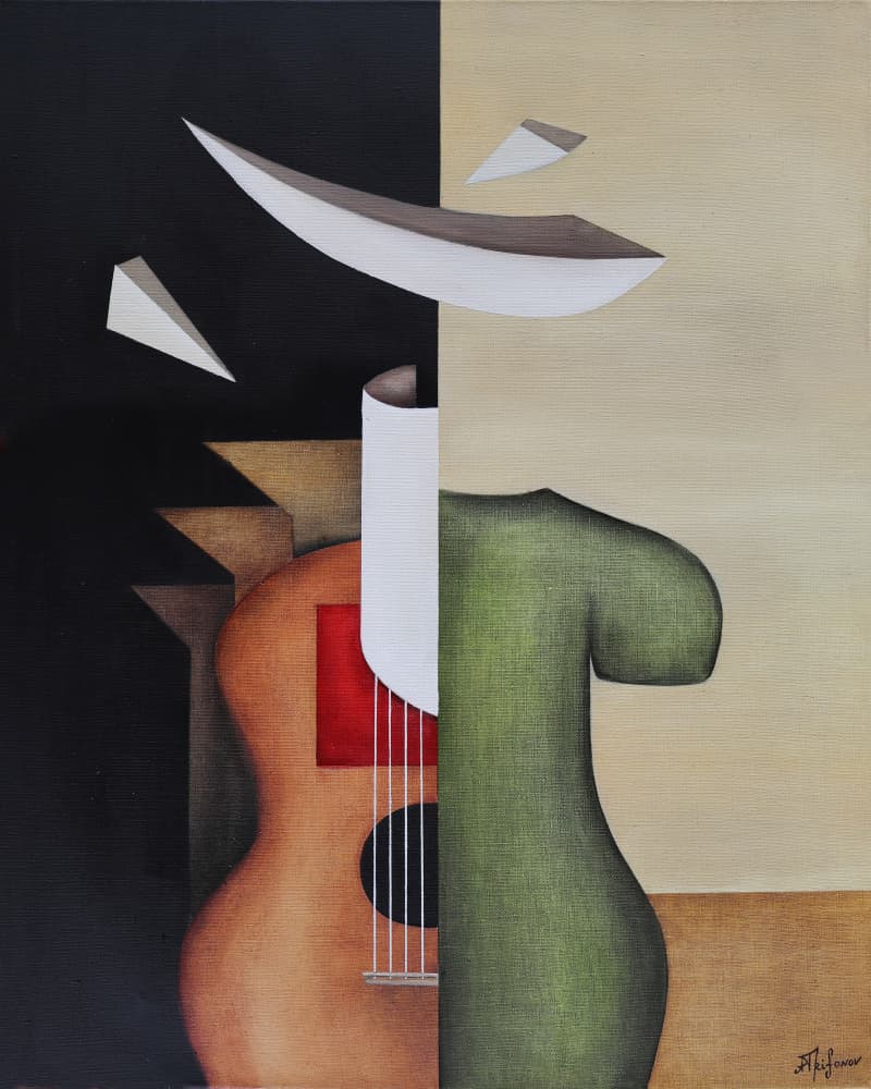Surreal Music Form by Alexander Trifonov — canvas wall art