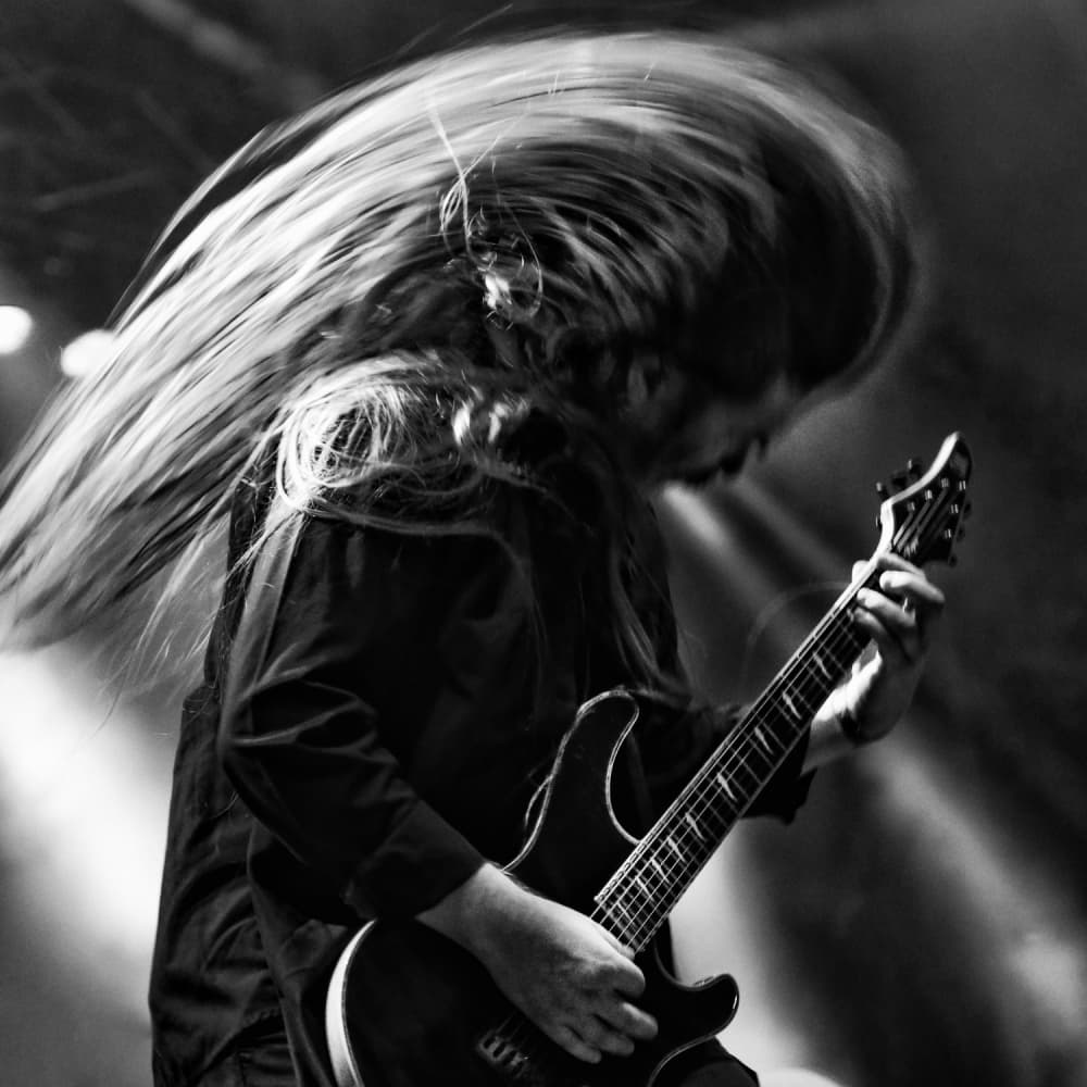 Rock Guitar Energy by Damijan Sedevcic — canvas wall art