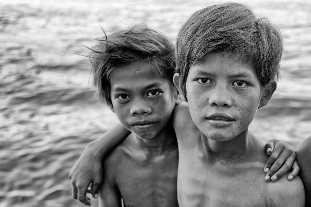 Thoughtful Young Faces by Kieron Long — canvas wall art