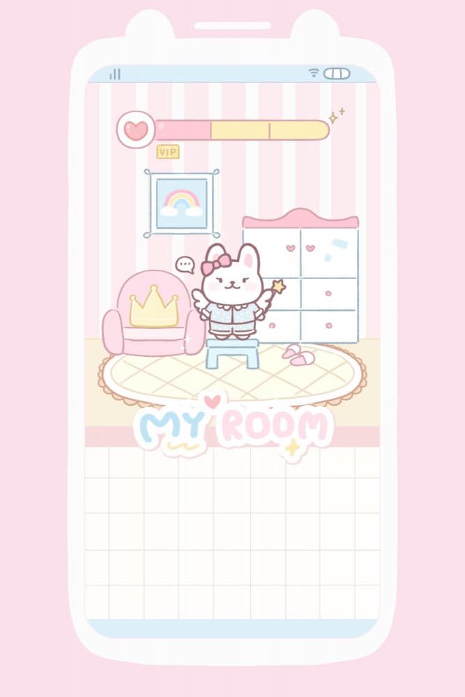 Sweet Rabbit Room by Xuan Thai — canvas wall art