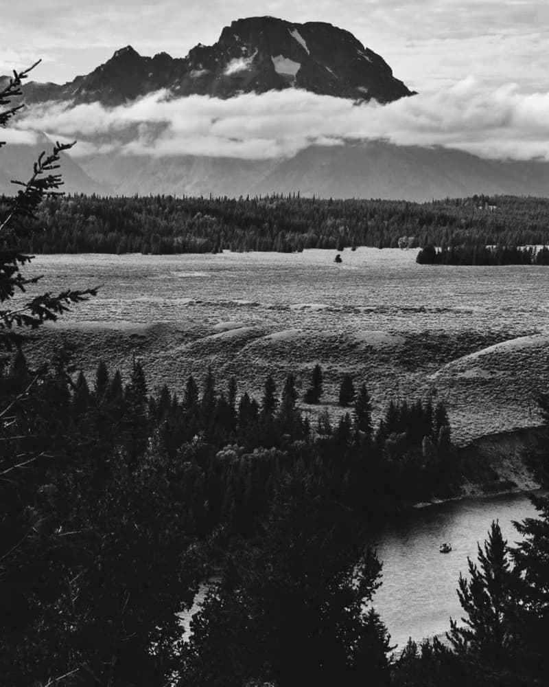 Majestic Mountain River by Del Mundo Imagery — canvas wall art