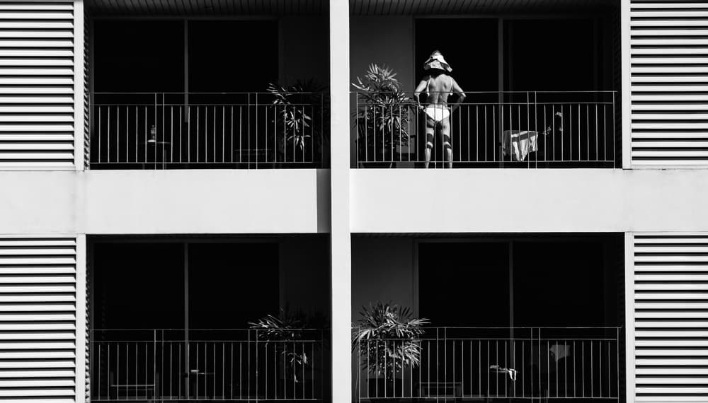 Architectural Solitude by Erik Schottstaedt — canvas wall art