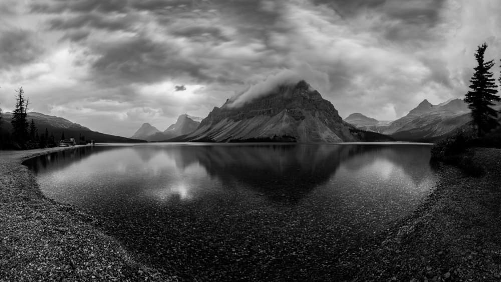 Majestic Mountain Reflection by Chuan Chen APA — canvas wall art