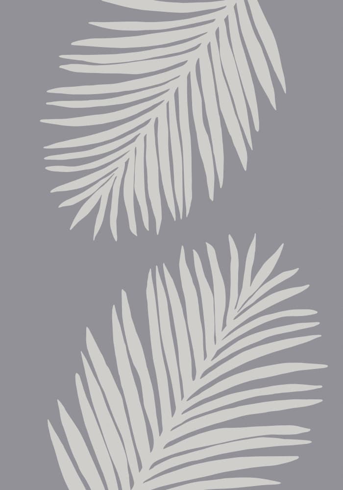 Serene Palm Leaves by Pictufy Studio — canvas wall art