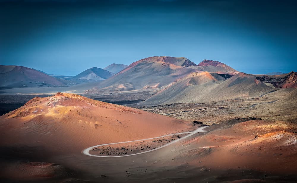 Dramatic Volcanic Landscape by Hilde Ghesquiere — canvas wall art