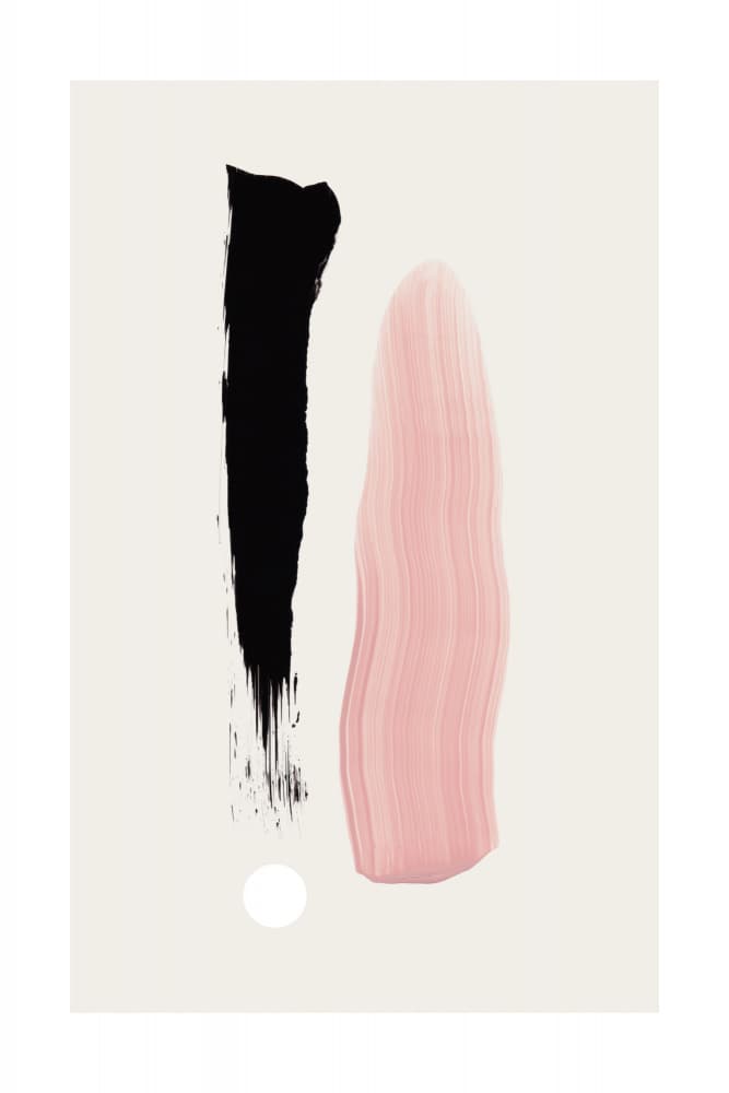 Minimalist Brushstrokes by uplusmestudio — canvas wall art