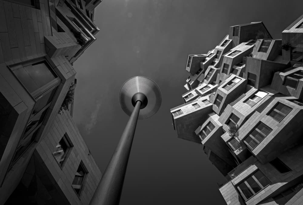 Modern Urban Geometry by Wim Schuurmans — canvas wall art