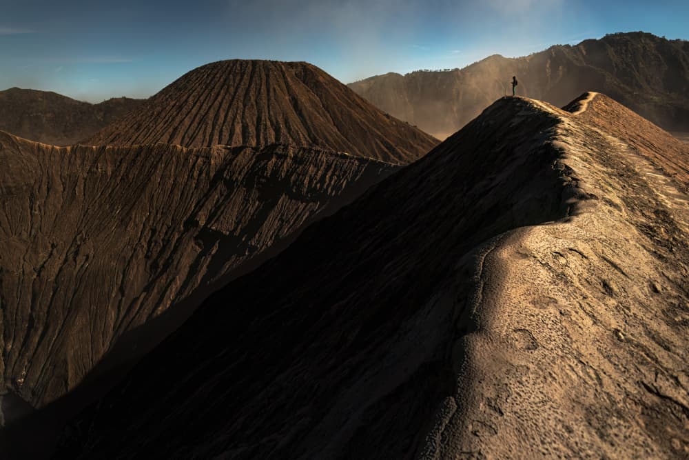 Volcano Ridge Explorer by Marco Tagliarino — canvas wall art