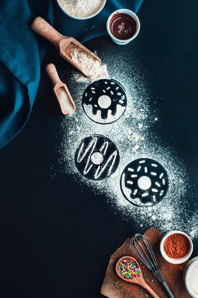 Baking Donut Delights by Dina Belenko — canvas wall art