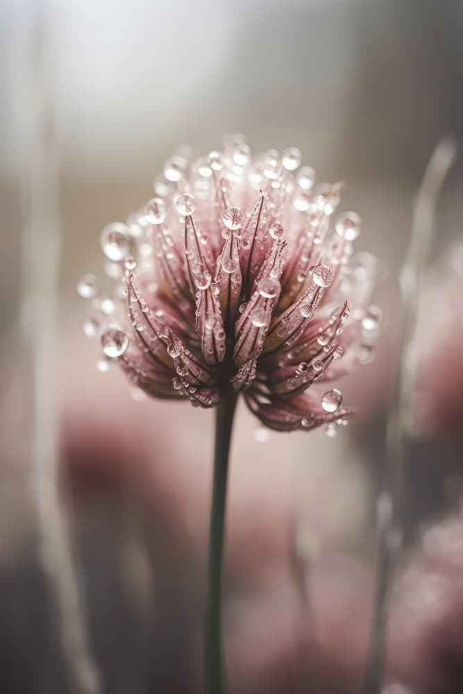 Dew-Kissed Blossom by Treechild — canvas wall art