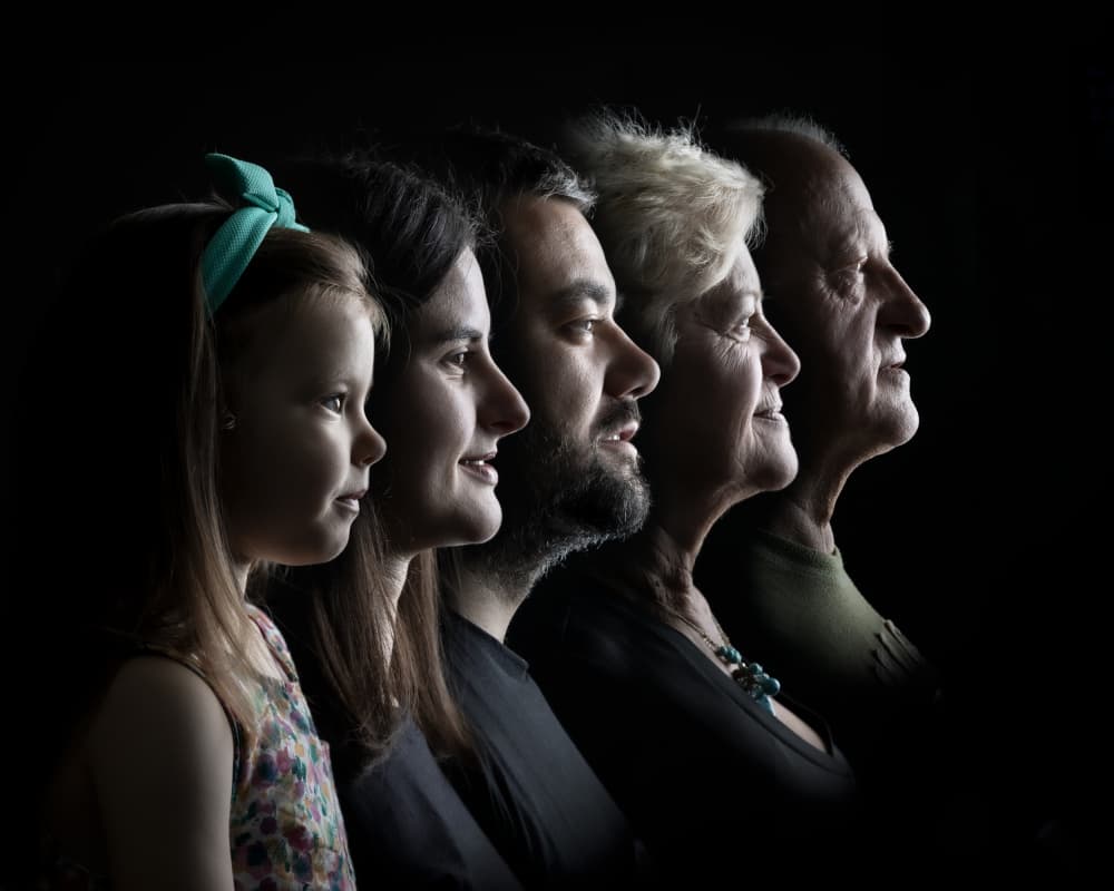 Family Generations by Robert Girmencea — canvas wall art