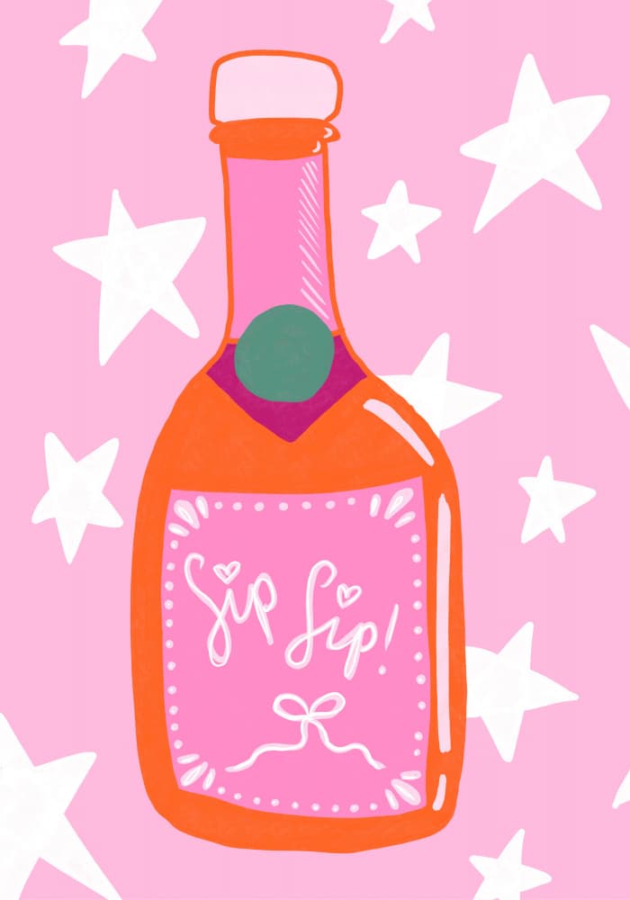 Stars and Sips by Athene Fritsch — canvas wall art