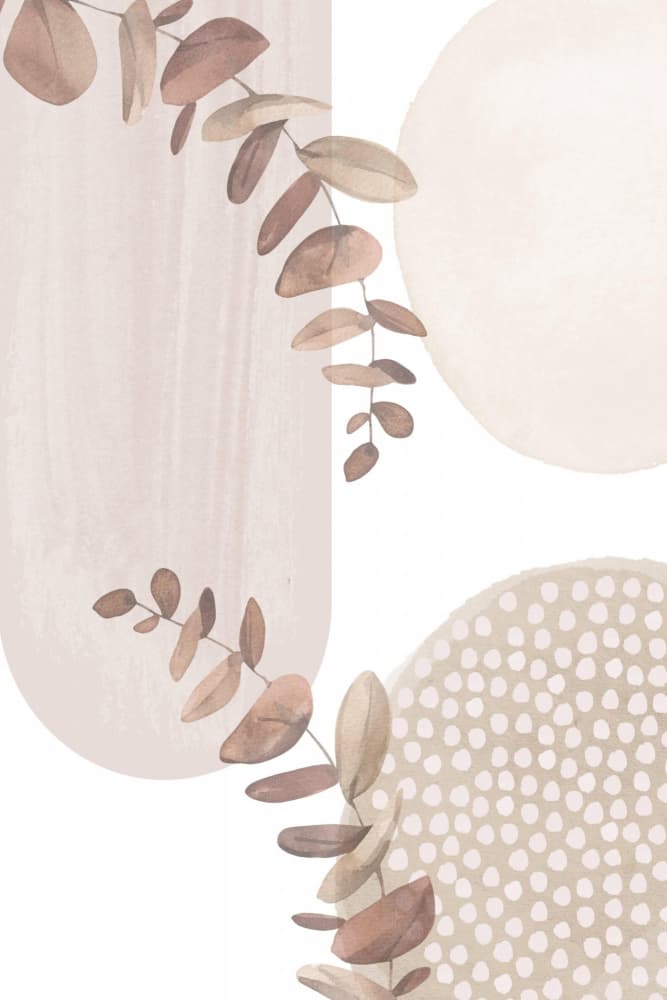 Modern Eucalyptus Composition by Sally Ann Moss — canvas wall art