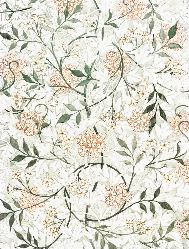 Floral by William Morris — canvas wall art