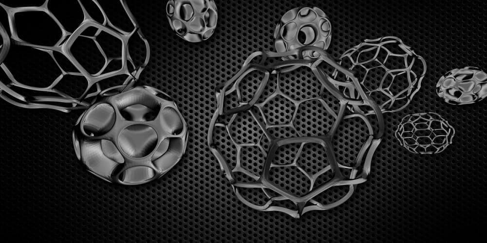 Dark Geometric Forms by Rafal Kulik — canvas wall art