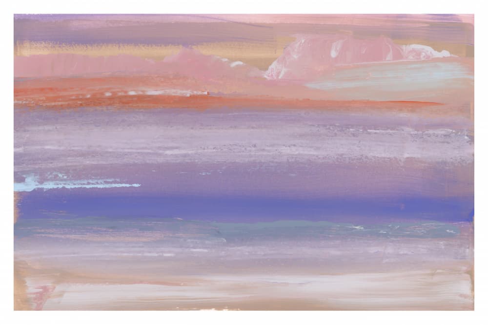 Dreamy Pastel Horizon by cartissi — canvas wall art