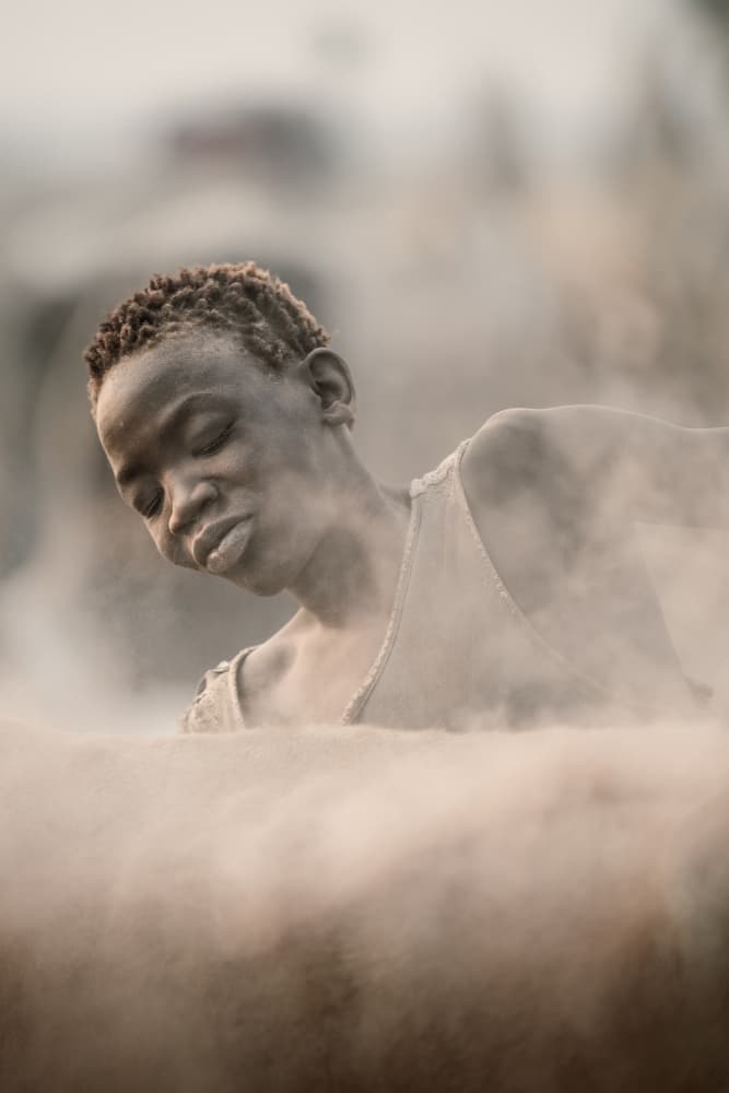 Dusty Young Gaze by Trevor Cole — canvas wall art