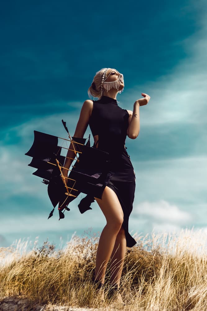 Mysterious Fashion Vision by Ruslan Bolgov — canvas wall art